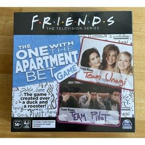 New Sealed Friends TV Series Board Game -The One With The Apartment Bet Game